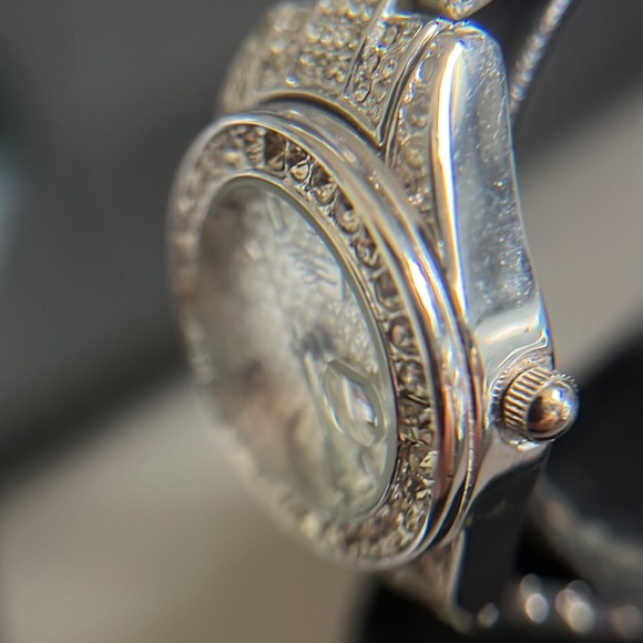 Suzanne Somers Crystal Embellished Quartz Watch  - AS IS main image 9